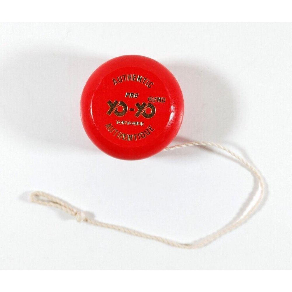 Yo-Yo Pro Authentic Original Wooden  Red 17096QILS